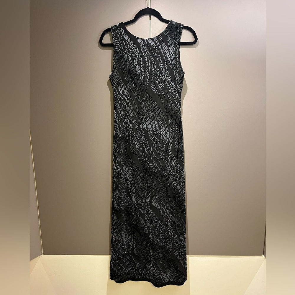 Vintage Alfred Sung sleeveless Maxi Dresss